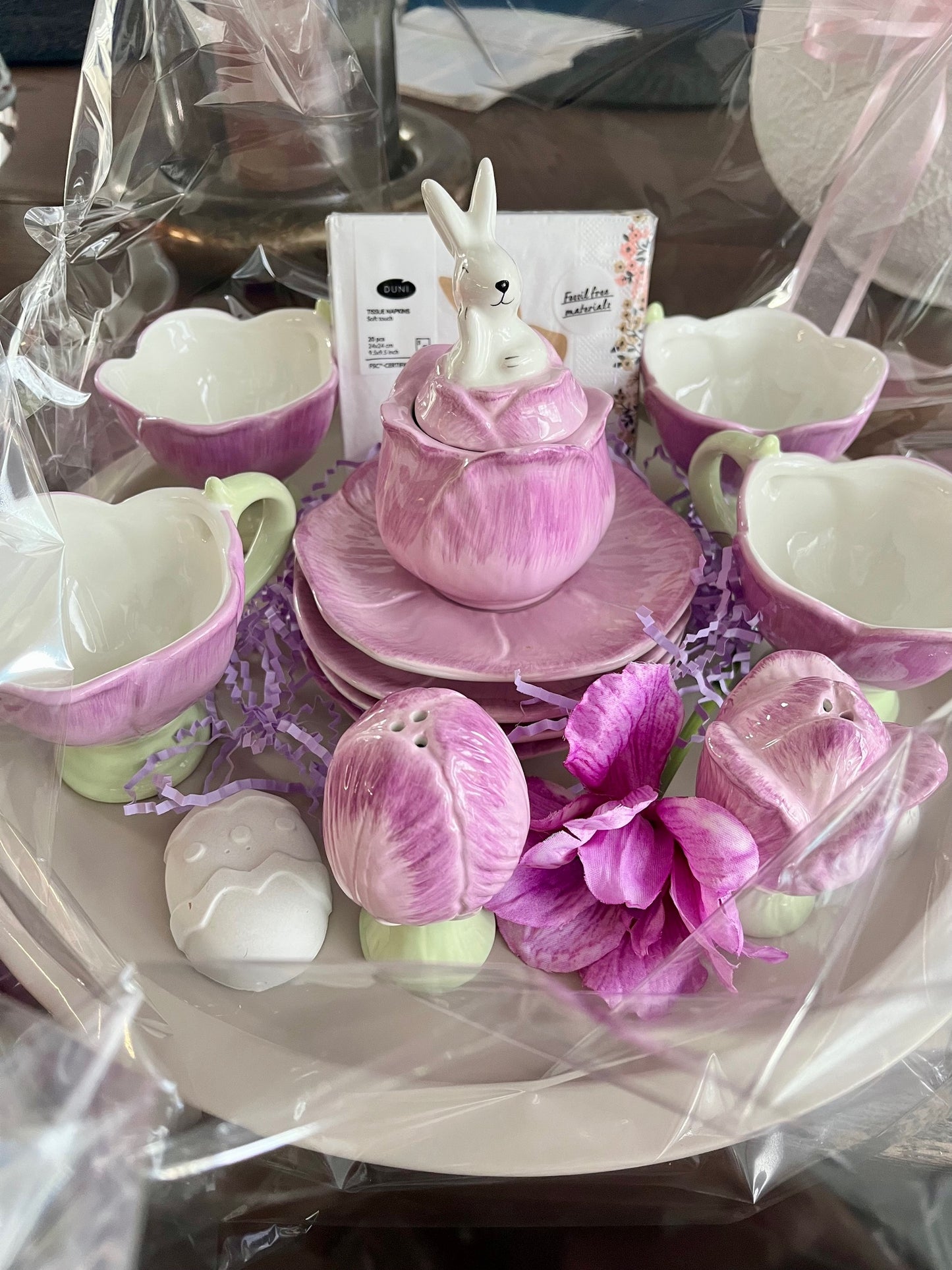 Kaffeeservice Rosa – Elegantes Tassen-Set mit stilvollem Design